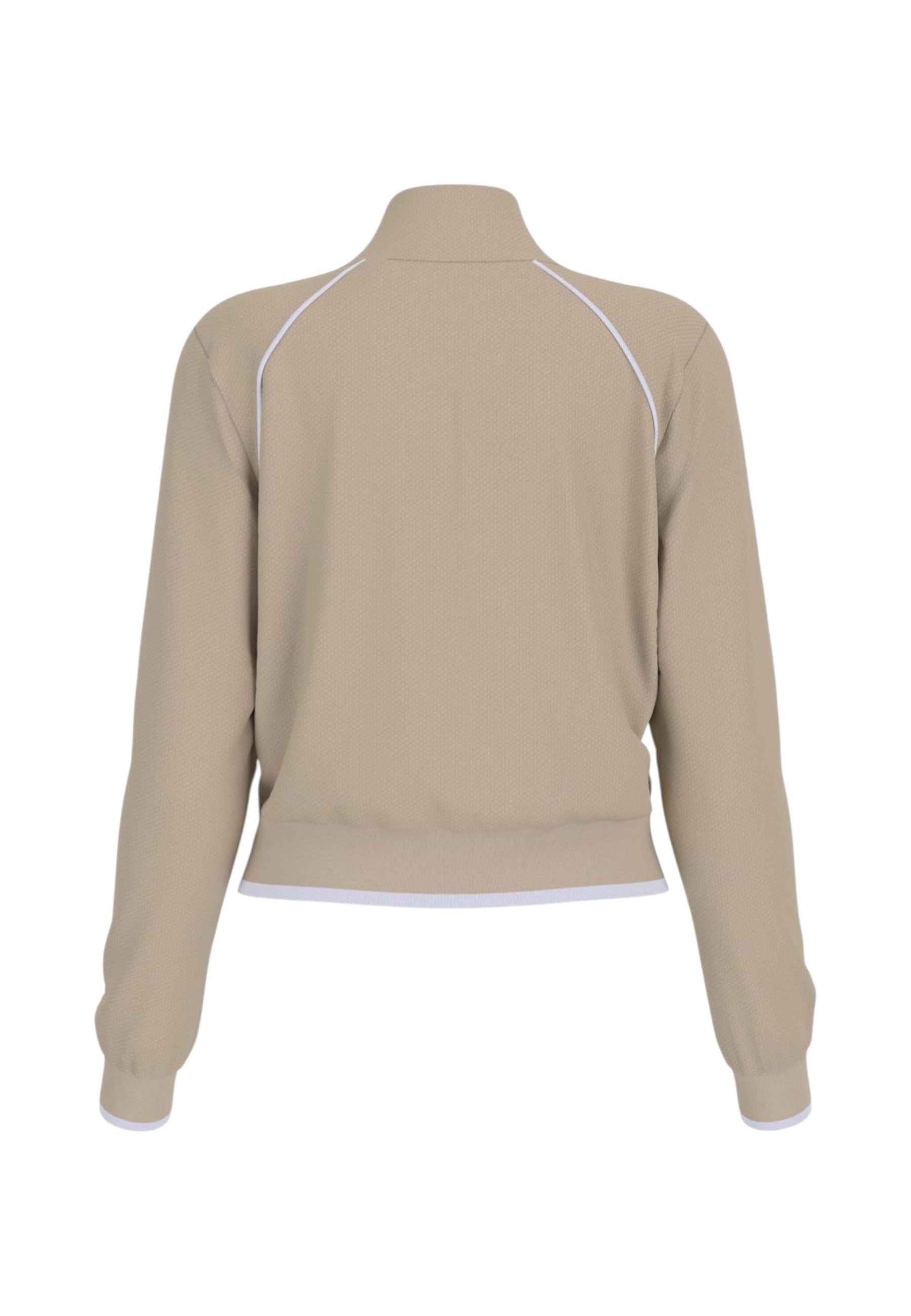 Felpa Con Zip Donna Guess  Sarah Pique V6GQ05K2916