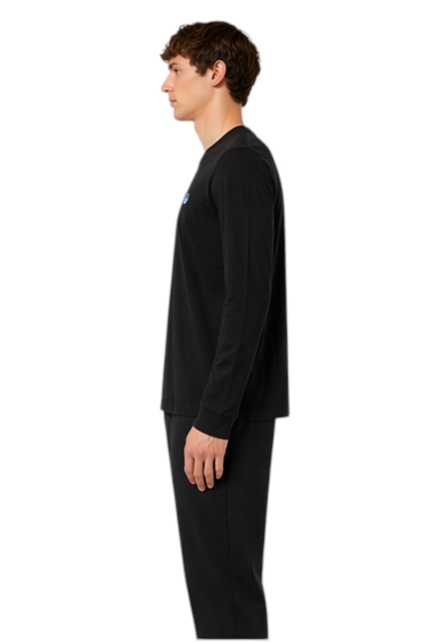 T-Shirt Manica lunga Uomo North Sails Logo Basic  692989