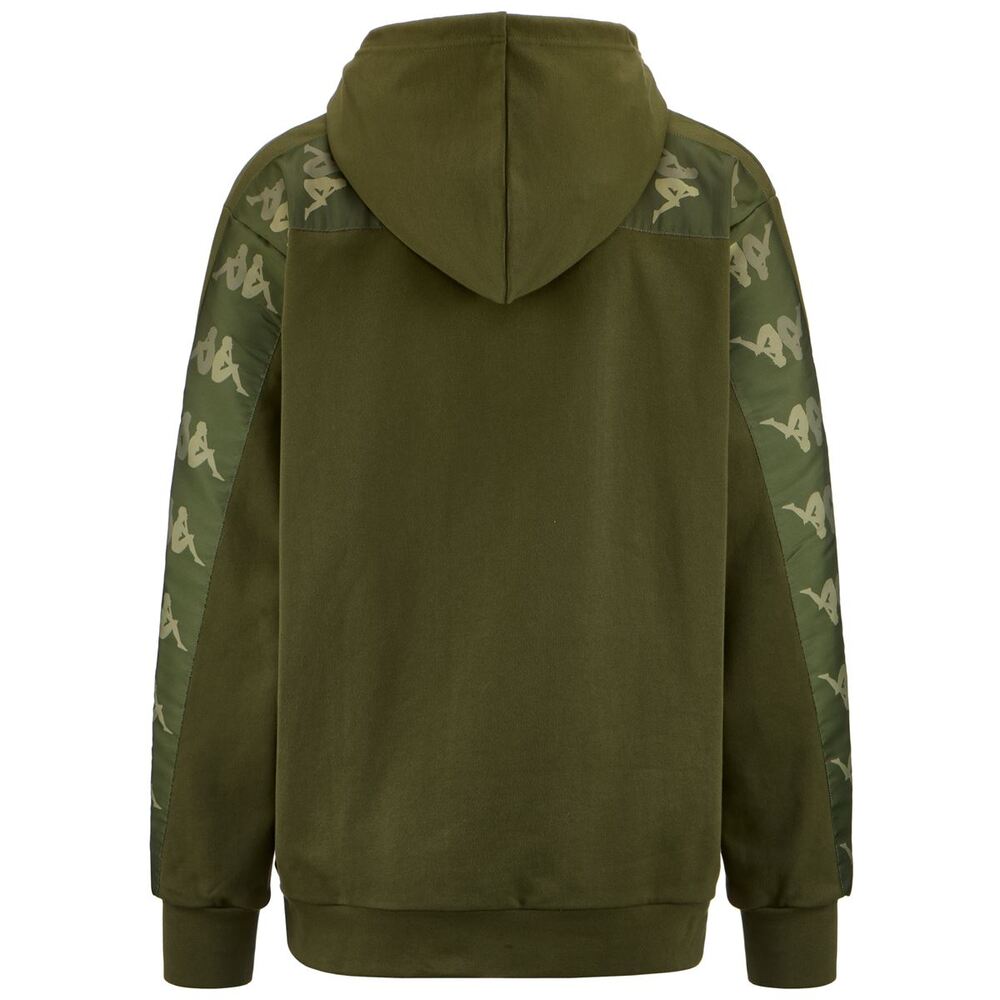 Felpa Con Cappuccio Uomo Kappa   321683W