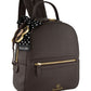 Zaino  Donna Braccialini Zaino compatto, Singolo con tracolle regolabili, Chiusura con zip, Due tasche interne, una con zip e una aperta, Charm removibile con margherita e fiocco a pois, Dimensioni: 27 x 11 x 31 Cm Beth B19223YY