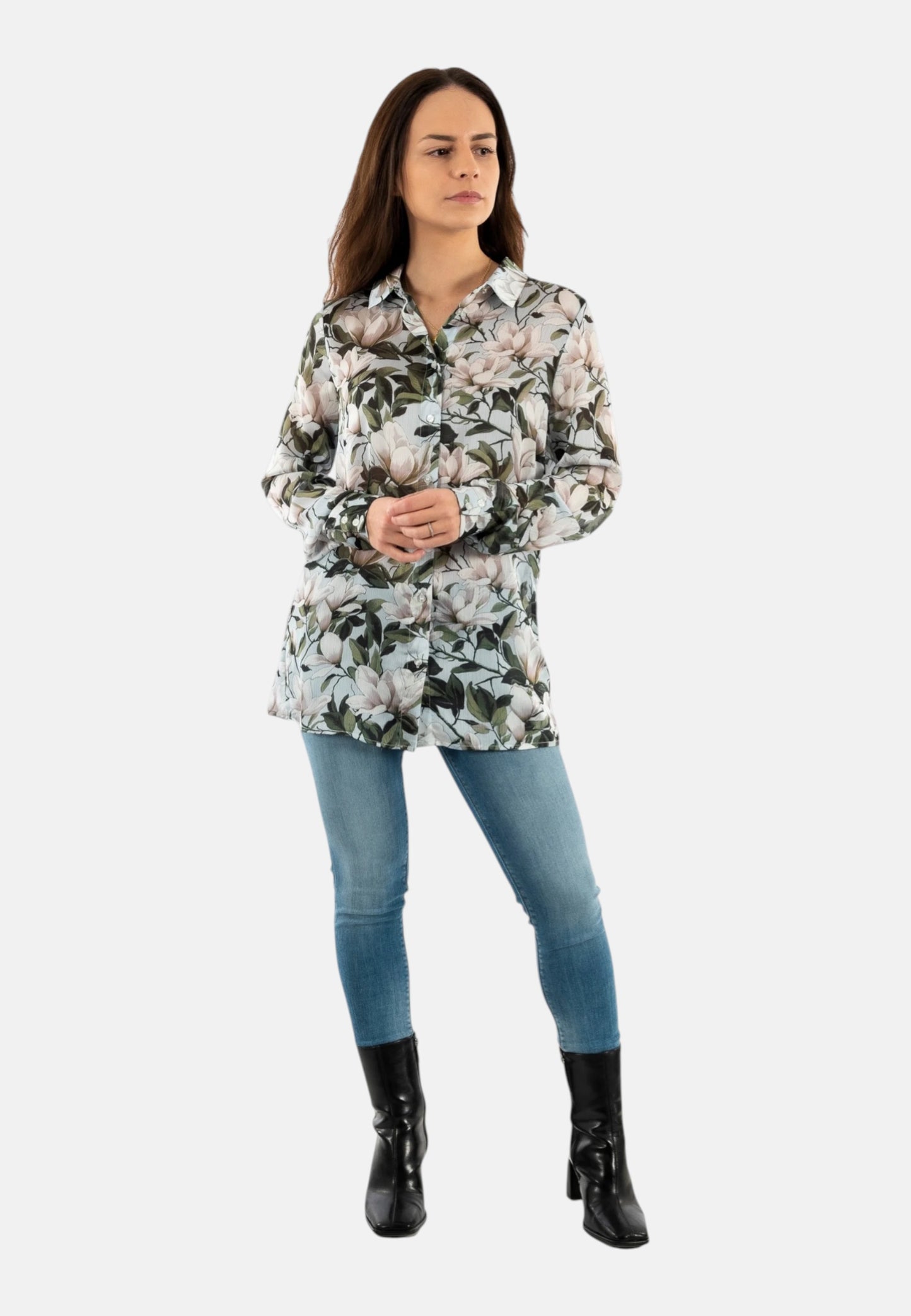 Camicia Manica lunga Donna Guess  Clouis W6RH73WDW82