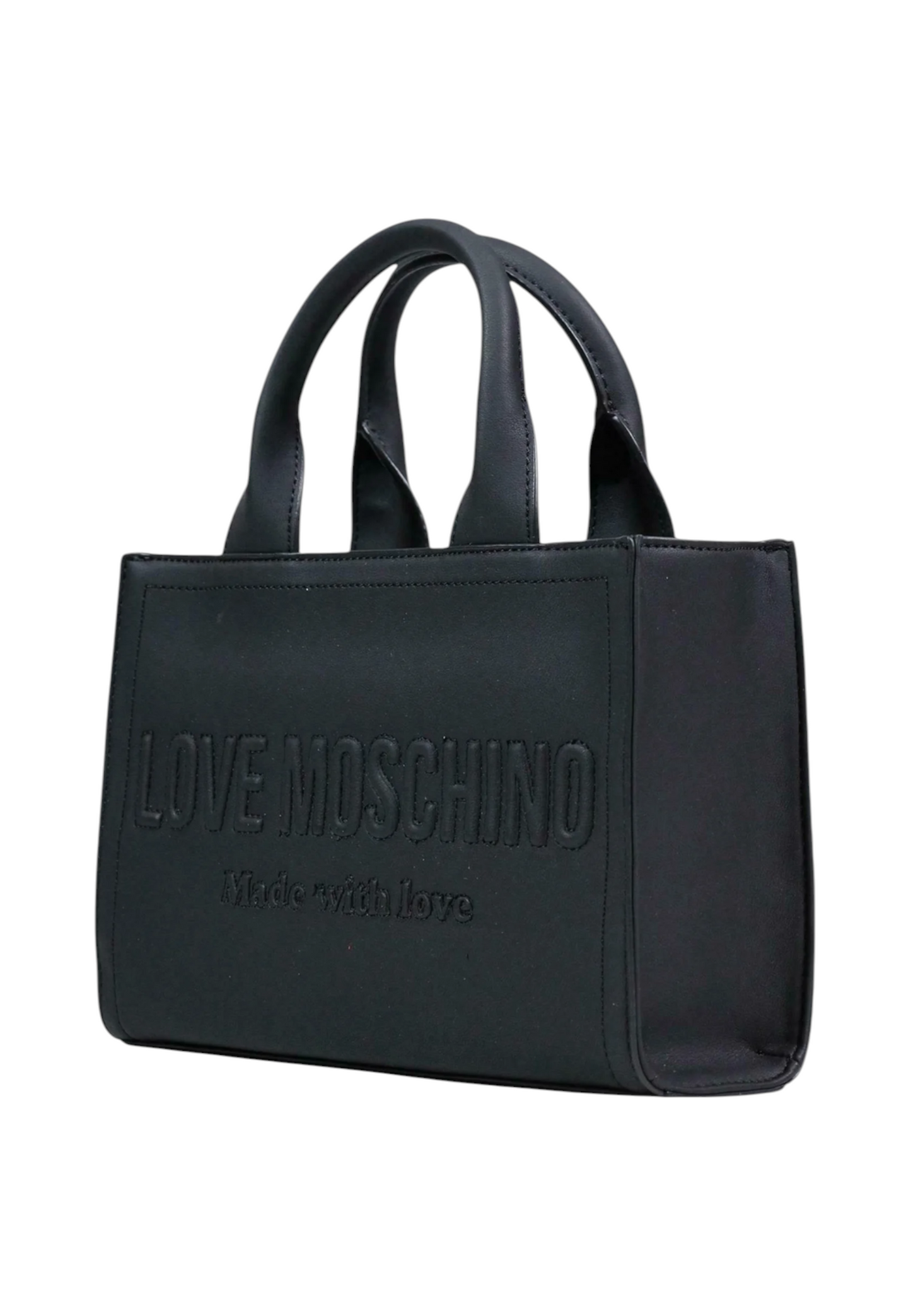 Borsa A Mano Donna Love Moschino Mini Con Logo In Rilievo E Tracolla Removibile  JC4044PP1PLE0