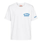 T-Shirt Manica Corta Uomo Mc2 Saint Barth Stampa/Ricamo Fronte E Retro Peanuts Bomber Portland PRL0002