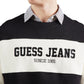 Felpa A Girocollo Uomo Guess  Gj Horizont Stripe M4BQ39K9V31