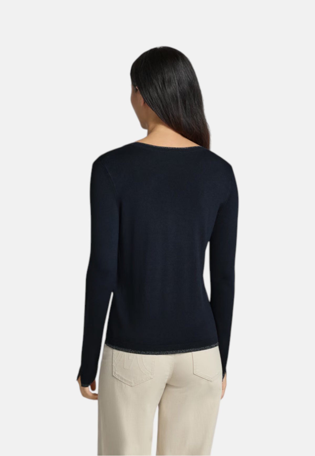 Maglia A Girocollo Donna Liu Jo Basic Fit  WF6015MS49I