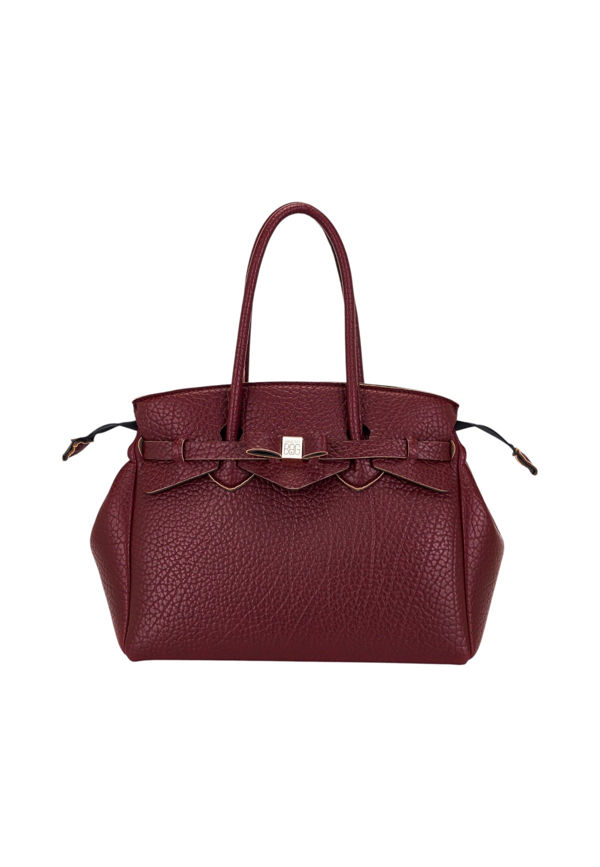 Borsa A Spalla Donna Save My Bag Shopping bag grande, Doppi manici, Chiusura con zip, Logo Save My Bag in metallo, Finitura effetto pelle, Dimensioni: 35 x 17.5 x 26 Cm Miss S62-MISS-L-PUB