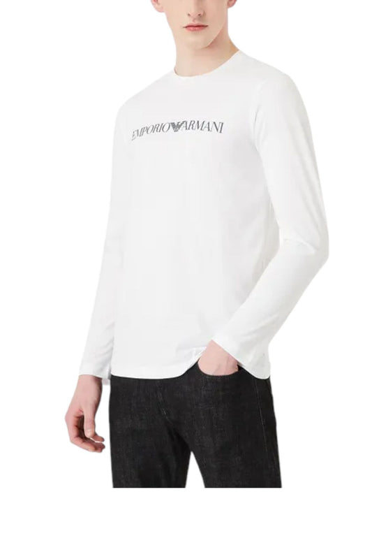 T-Shirt Manica lunga Uomo Emporio Armani  Logo 8N1TN81JPZZ