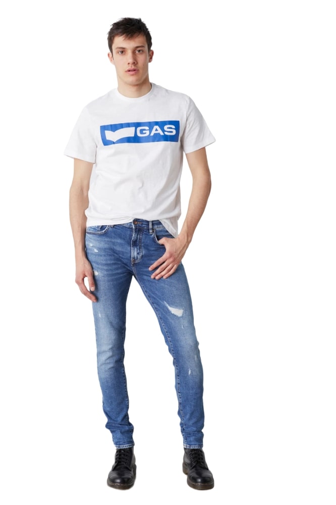 Jeans 5 Tasche Uomo Gas   351418031070