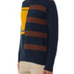 Maglione A Girocollo Uomo Harmont & Blaine Color Block Righe Spezzate  HRP821030788