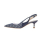 Sling Back  Donna Liu Jo In Denim Monogram Deva 09 SA6023TX523