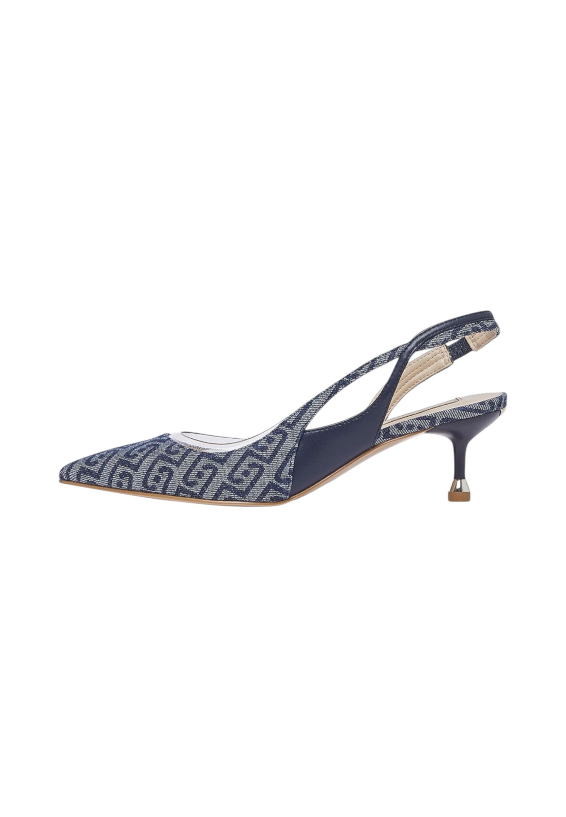 Sling Back  Donna Liu Jo In Denim Monogram Deva 09 SA6023TX523