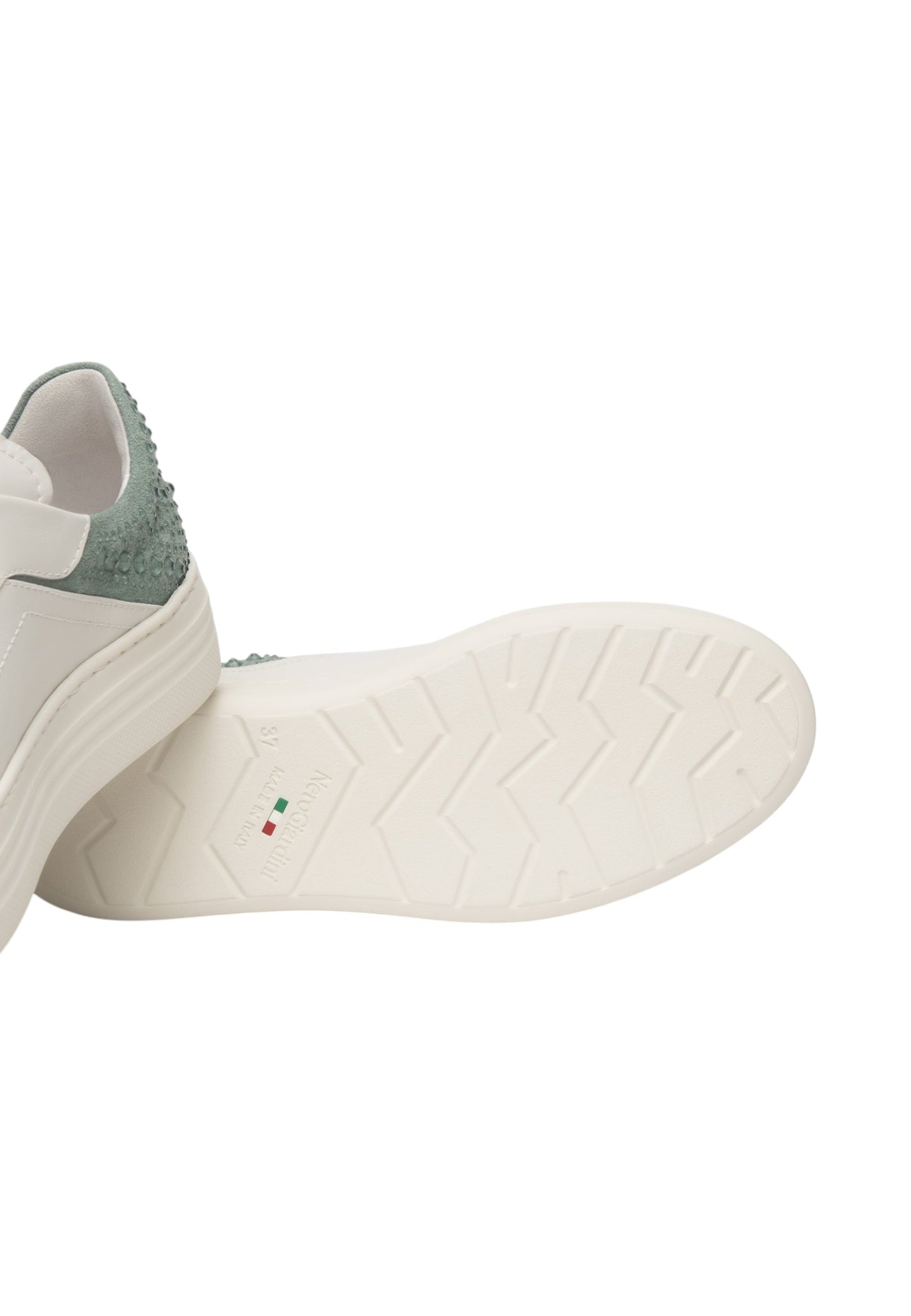 Sneakers Basse Donna Nero Giardini In Pelle Con Dettagli Posteriori Con Applicazioni  E615300D