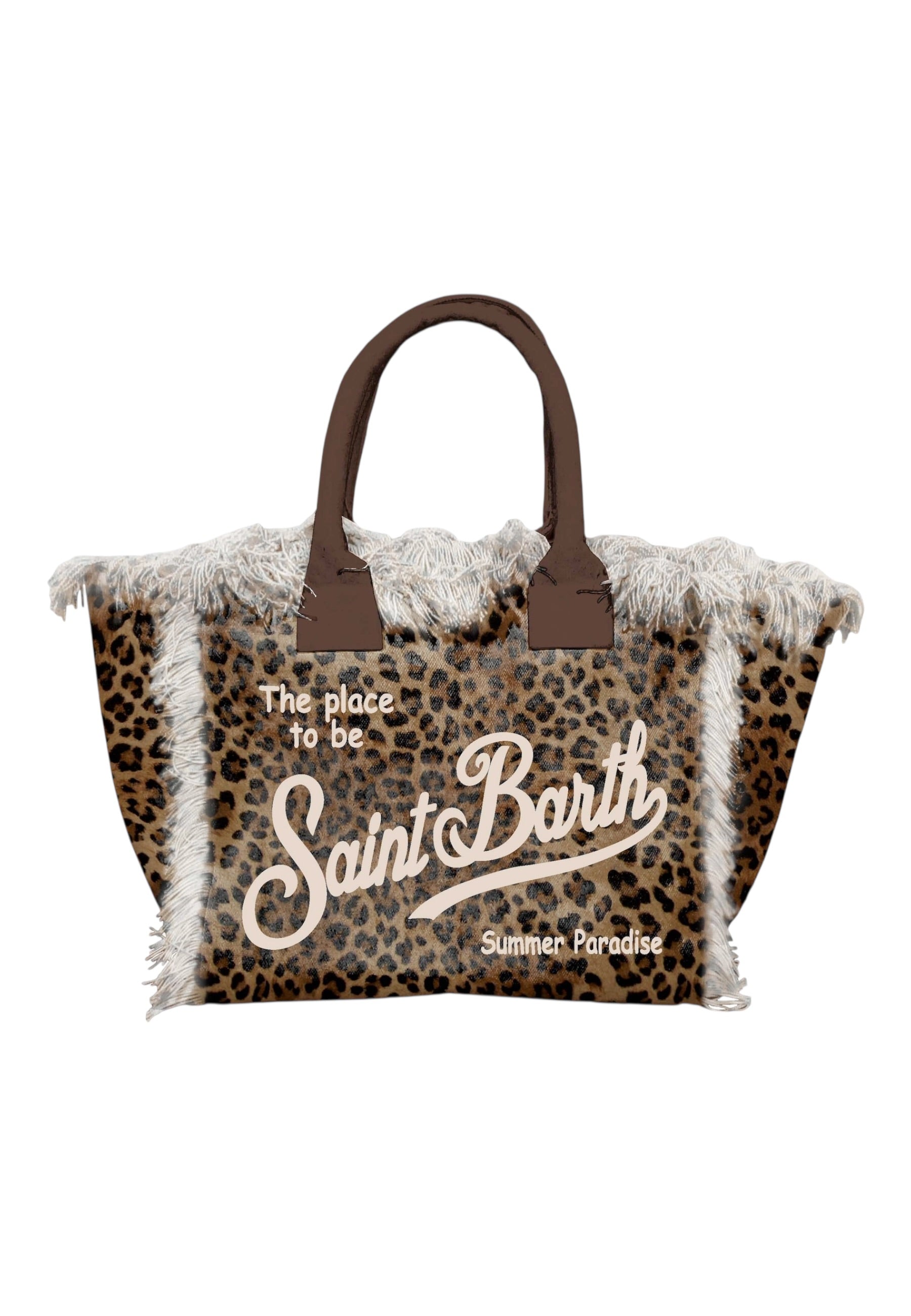 Borsa A Mano Donna Mc2 Saint Barth Sand Leopard Vanity Mini VAMI001