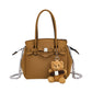 Borsa A Spalla Donna Save My Bag Shopping bag media, Doppi manici, Chiusura con zip, Tracolla a catena, Logo Save My Bag in metallo, Charm a forma di orsetto, Dimensioni: 26 x 14.5 x 23 Cm Miss S62-MISS-M-LYT