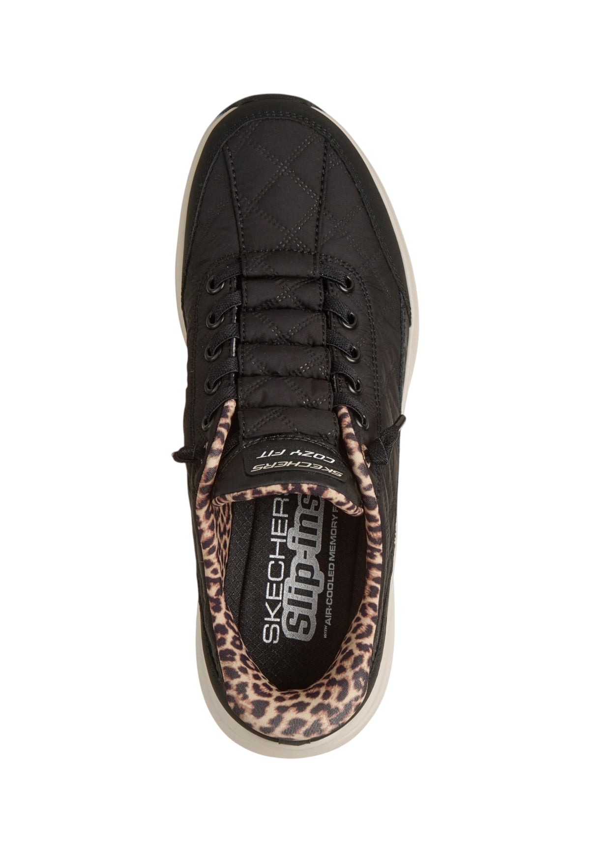 Sneakers Basse Donna Skechers Slip-ins, Contour Foam, Air-Cooled Memory Foam Contour Foam-Leopard Dream 150419