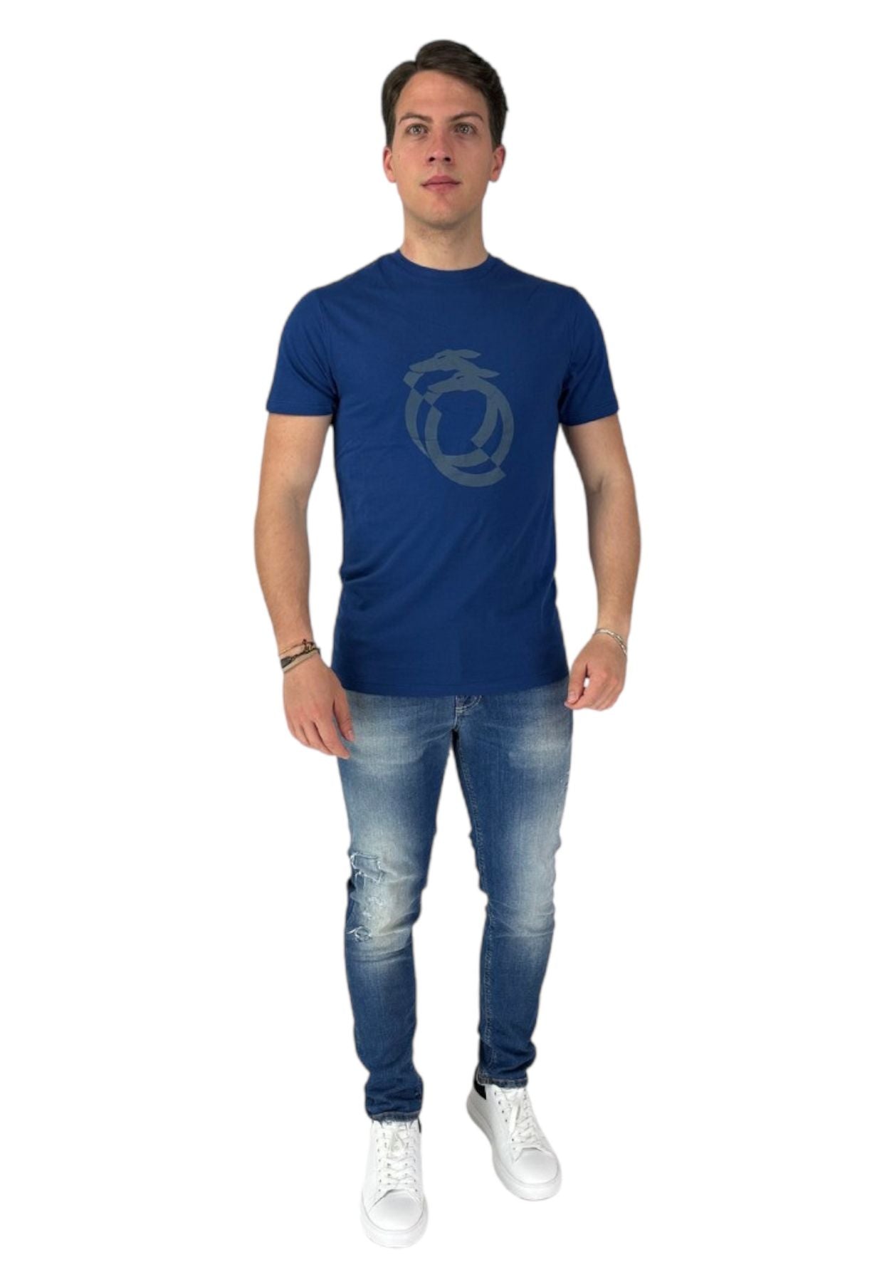 T-Shirt Manica Corta Uomo Trussardi   TRU1MTS01