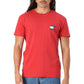 T-Shirt Manica Corta Uomo Tommy Jeans  Tjm Reg Heritage Flag