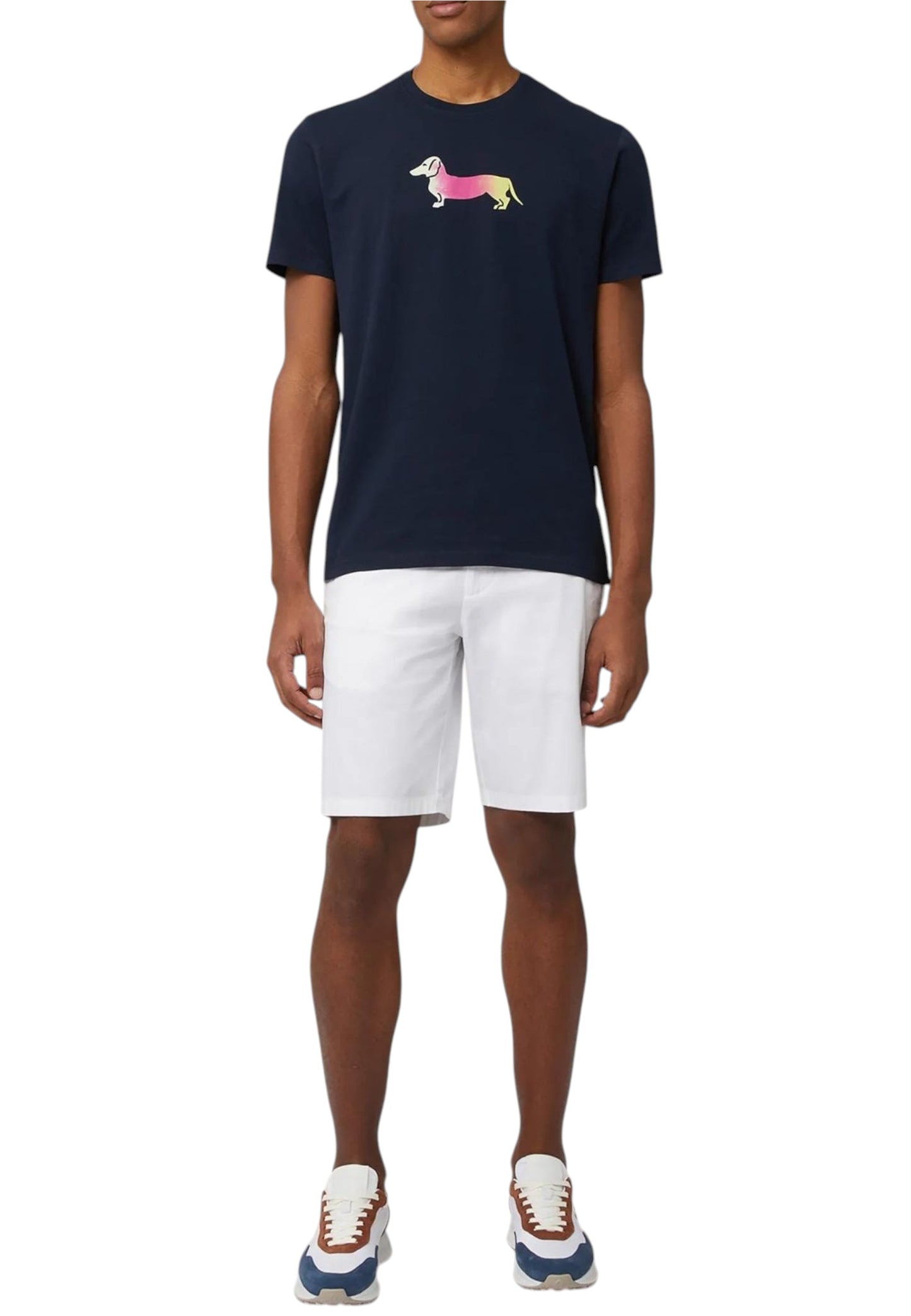 T-Shirt Manica Corta Uomo Harmont & Blaine Logo Up Cycling  IXP273021055