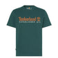 T-Shirt Manica Corta Uomo Timberland  Established 1973 Embroidery TB0A6SE1
