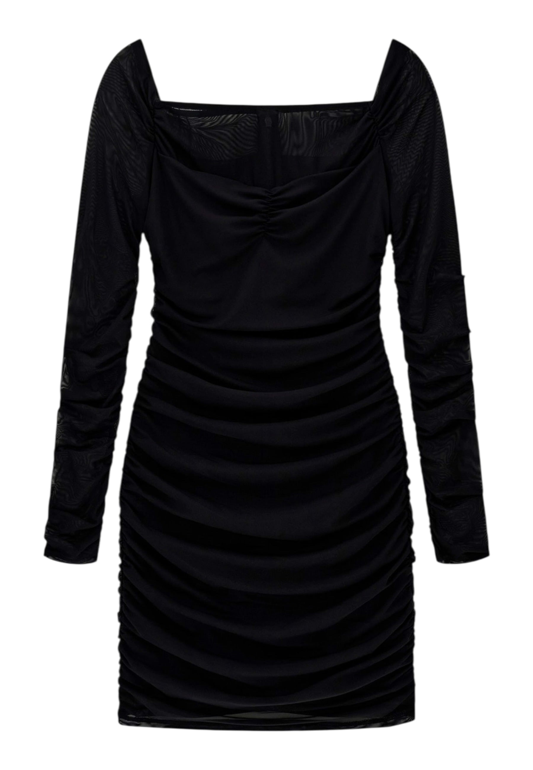Vestito Corto Donna Guess In Mesh Calista W6RK0AKBAH2