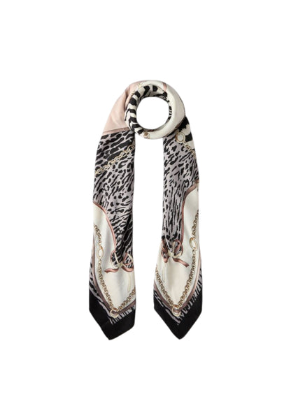 Foulard  Donna Liu Jo Ribbon Animalier 120X120  2F5083T0300