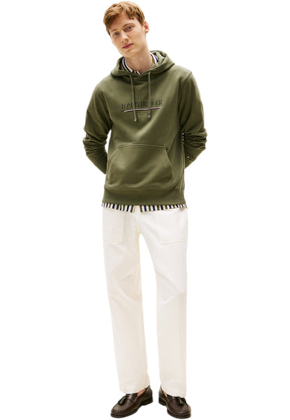 Felpa Con Cappuccio Uomo Tommy Hilfiger  Brand Love Hilfiger MW0MW40534