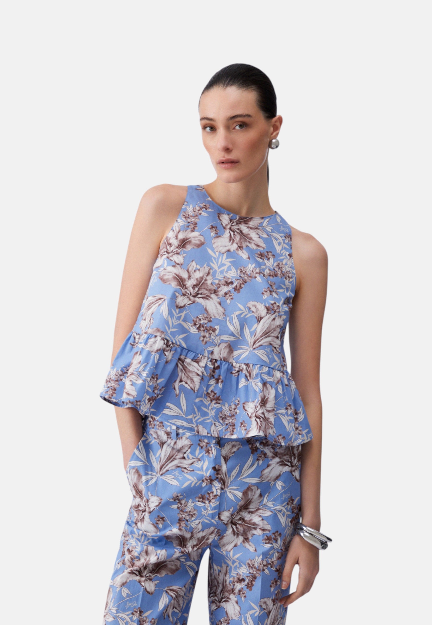 Top  Donna Liu Jo Blu Wave Liles Linea 3.0 WA6365T4853