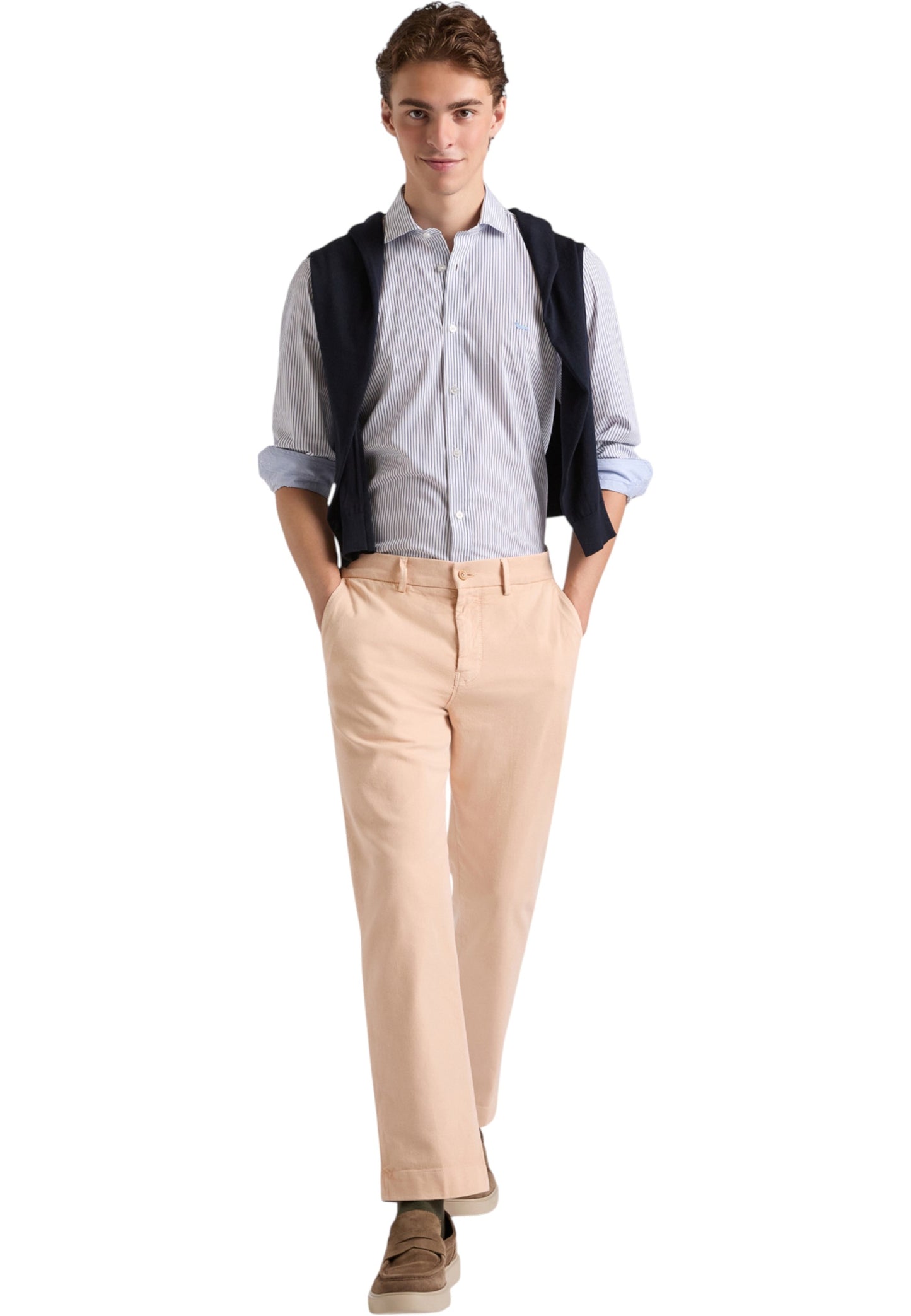 Camicia Manica lunga Uomo Harmont & Blaine A Righe Con Bassotto  CNP074013437I