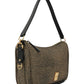 Borsa A Spalla Donna Borbonese Hobo Medium Con Tracolla Cahier 91010118I15