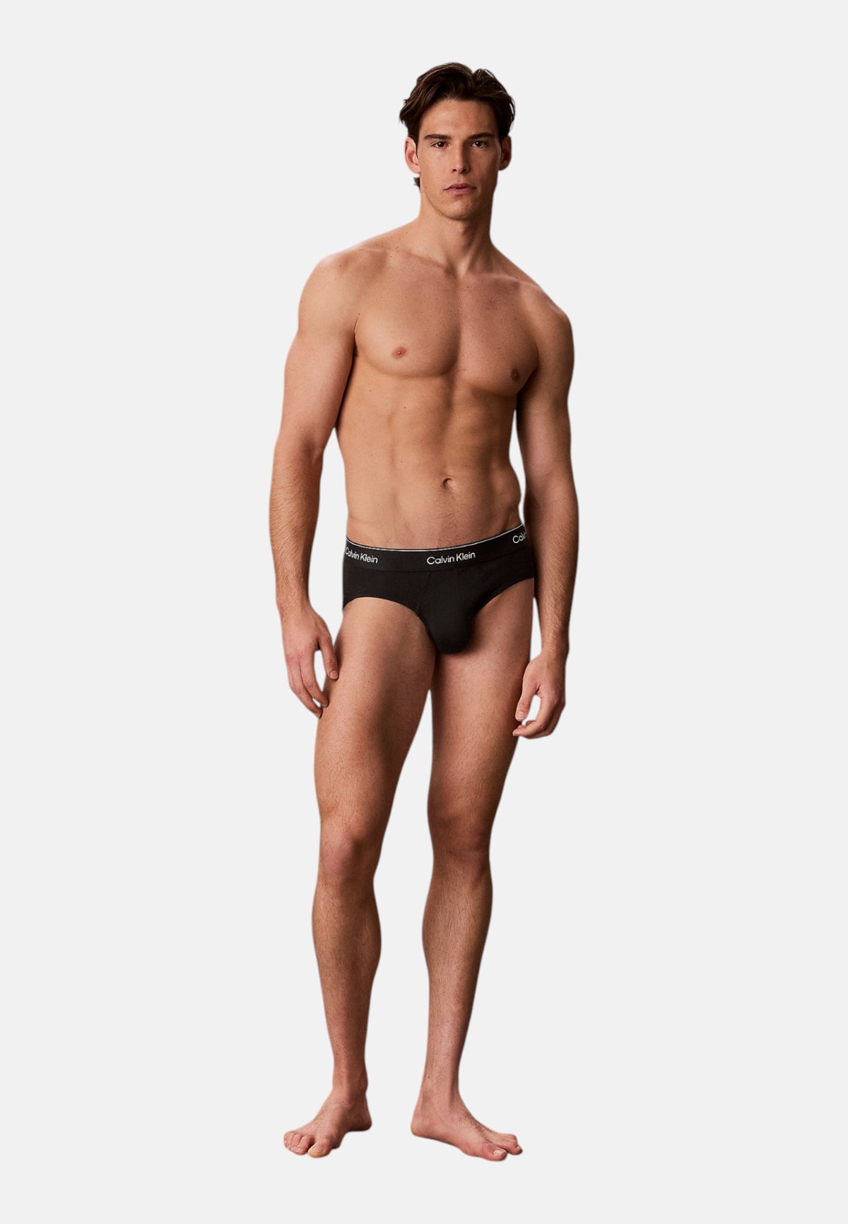 Slip Set Uomo Calvin klein Confezione 5 Pezzi, Vita Elastica Logata, Vestibilit� Aderente  LV00NB4287