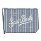 Pochette  Donna Mc2 Saint Barth Terry Embossed Stripes Tiny V Aline Sponge ALI0003