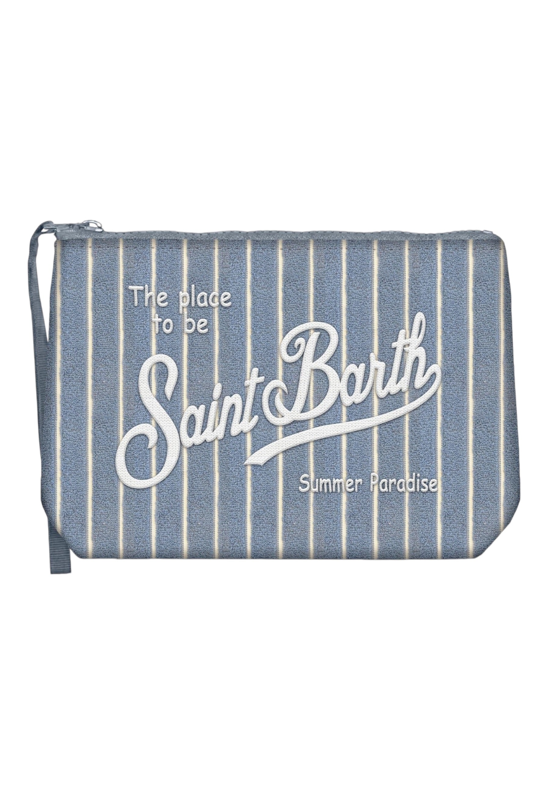 Pochette  Donna Mc2 Saint Barth Terry Embossed Stripes Tiny V Aline Sponge ALI0003