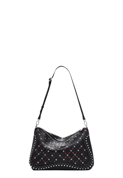 Borsa A Spalla Donna Desigual  Yankee Leiria Mini Black 25WAXP37