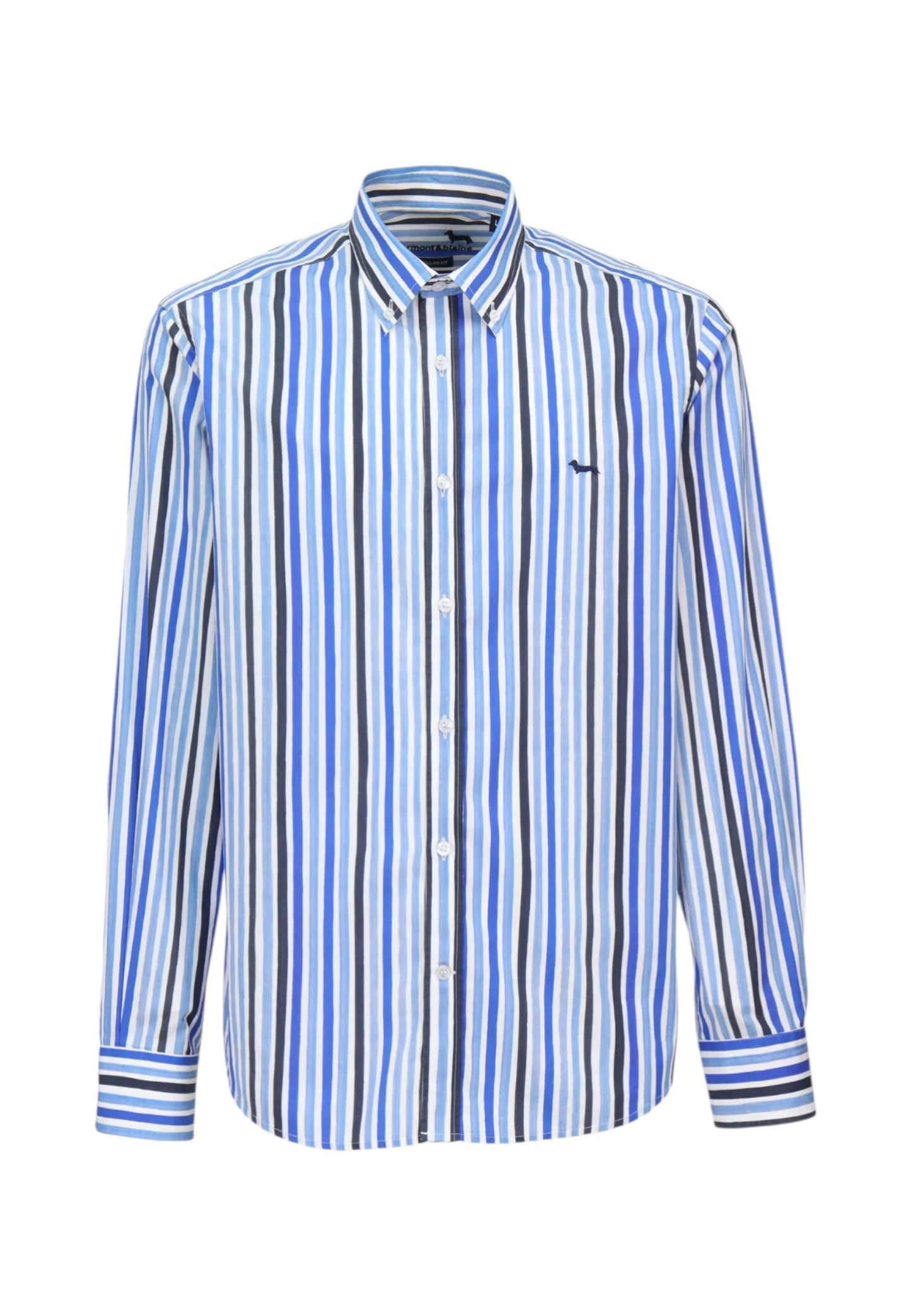 Camicia Manica lunga Uomo Harmont & Blaine Stampa Righe Acquerellate  CRQ026013702M