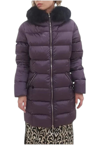 Piumino Lungo Donna Museum Con Cappuccio  BIDJA30NY870C