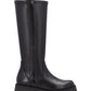 Stivali  Donna Frau Pelle, Gambale alto, Suola in gomma XL, Made in Italy Riotech A56N5