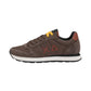 Sneakers Basse Uomo Sun68 Stile Running, Logo Ricamato, Nylon E Suede Tom Solid Z46101