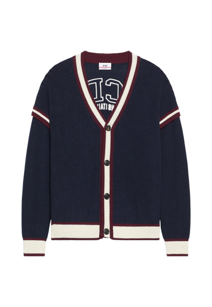 Cardigan  Uomo Gcds  Logo Lounge College B2EM1800KI3