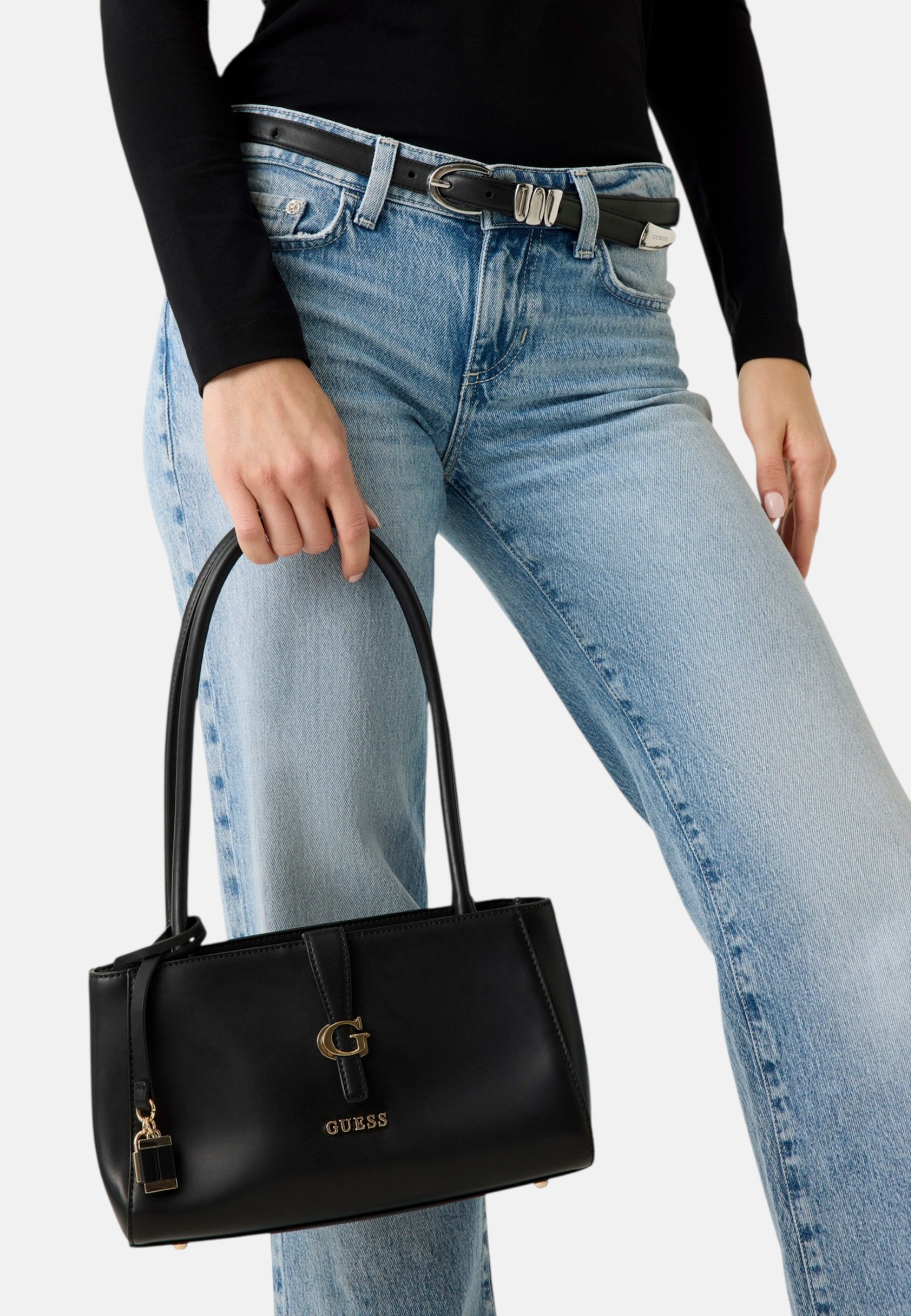 Borsa A Spalla Donna Guess Girlfriend Shoulder Satchel Carrie HWVG9896080