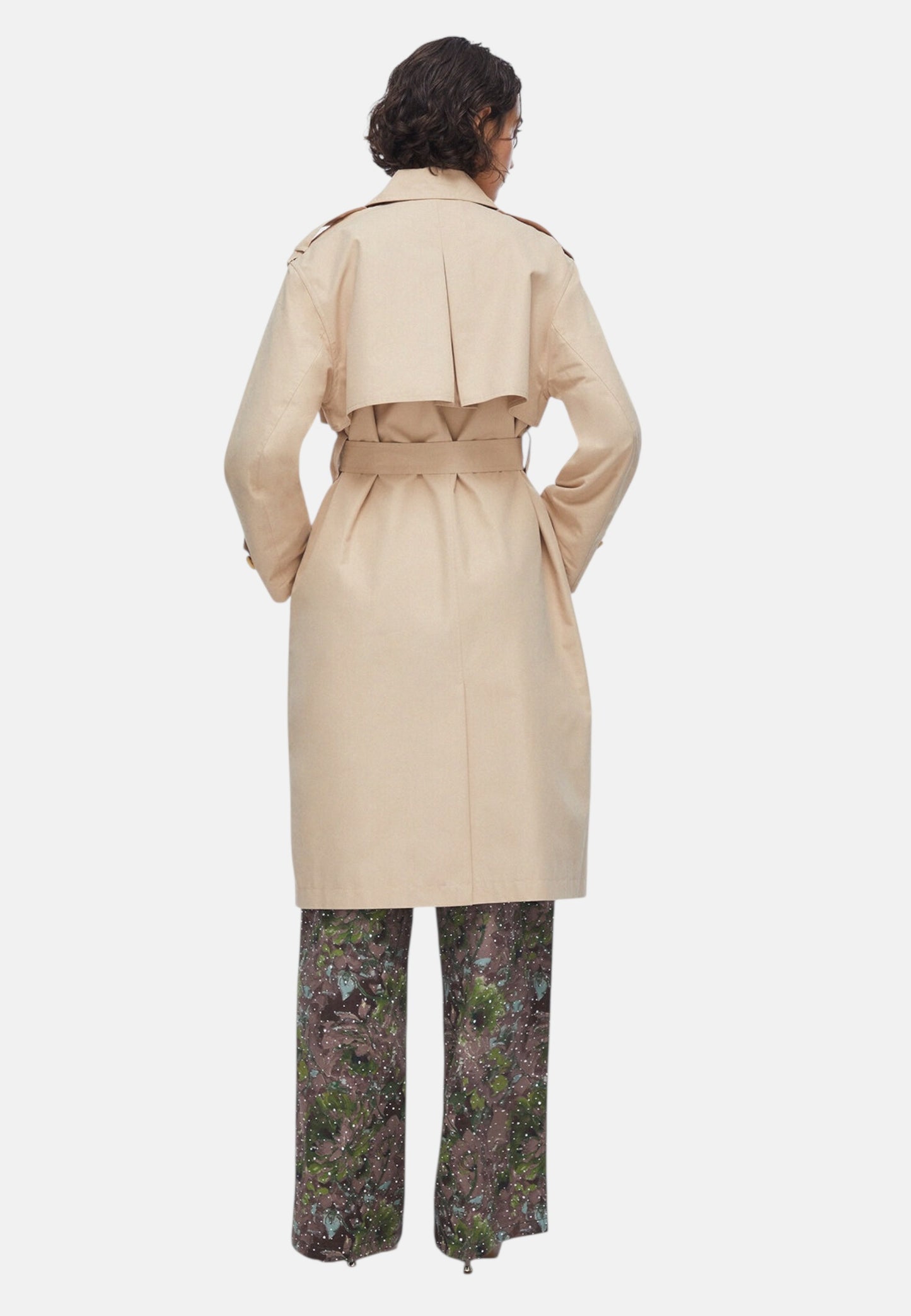 Cappotto Trench Donna Liu Jo Tessuto Navettaetta  WA6317T3508