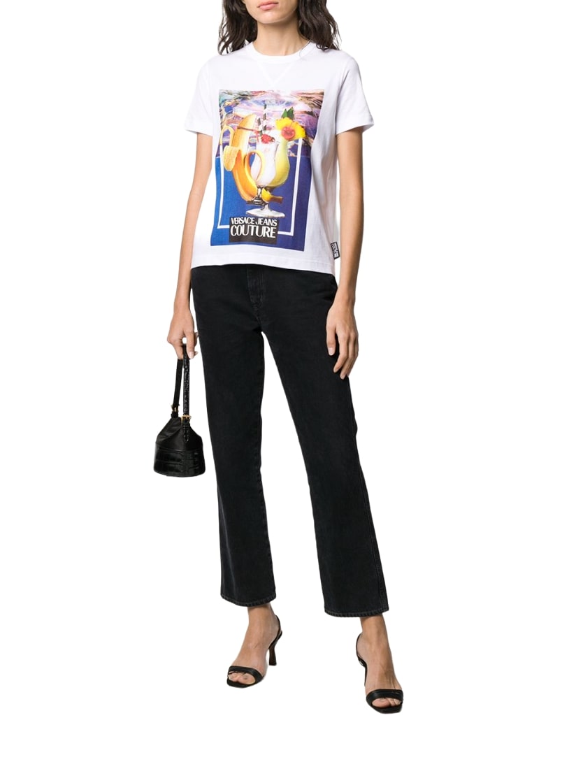 T-Shirt Manica Corta Donna Versace Jeans Couture   B2HVB7D230377