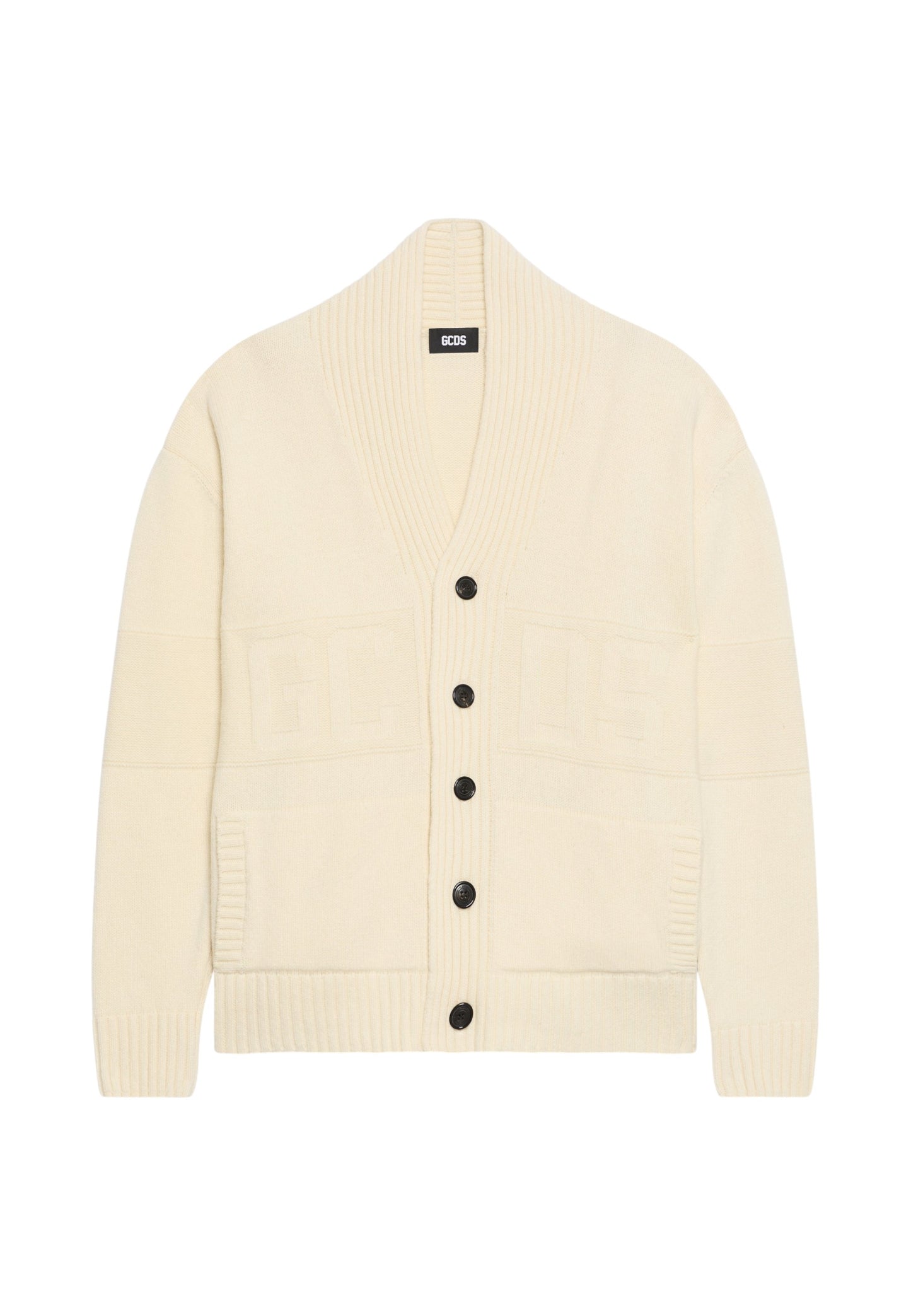 Cardigan  Uomo Gcds  Logo Buttoned B2CM1804KI8