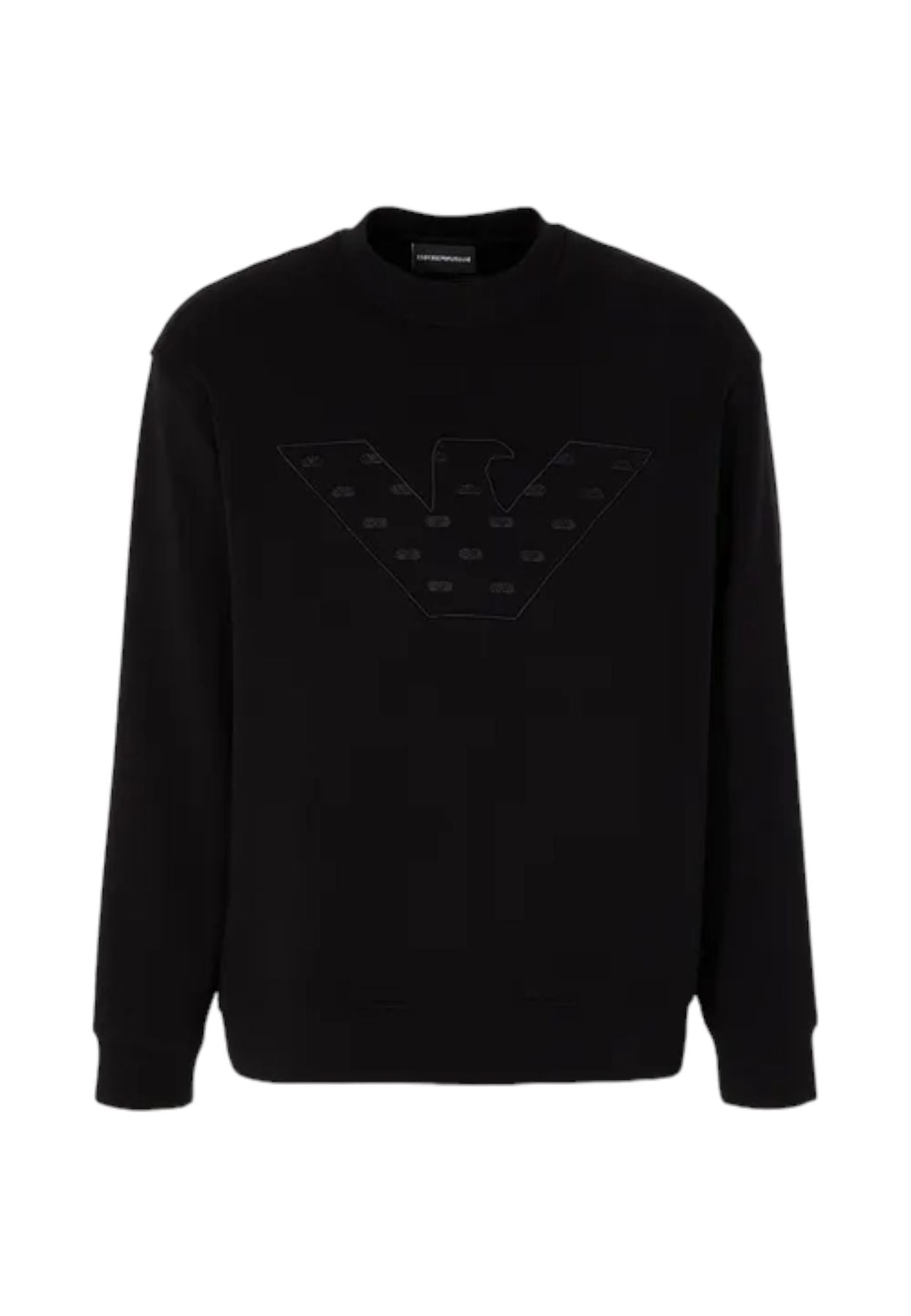 Felpa A Girocollo Uomo Emporio Armani   6R1ME71JHSZ