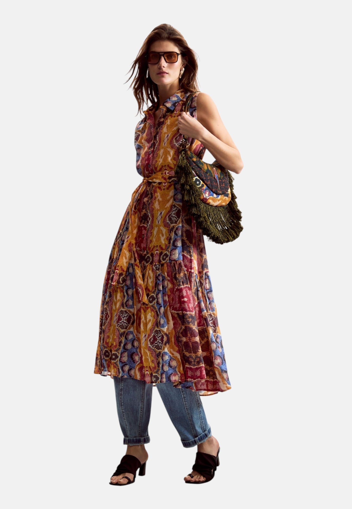 Vestito Midi Donna Desigual  Bugs Lacroix 26SWVW56