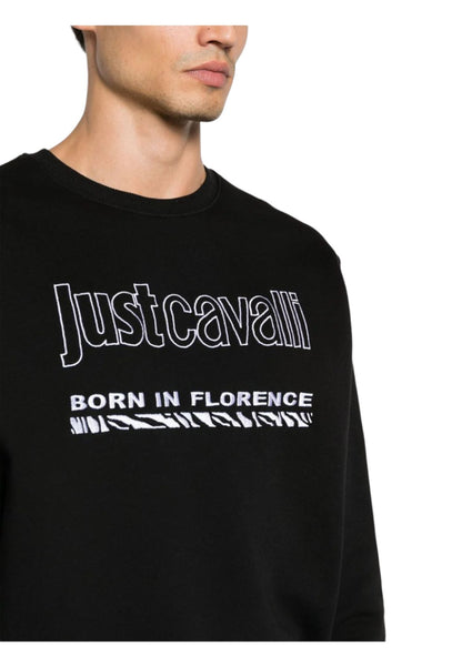 Felpa A Girocollo Uomo Just Cavalli   75OAII03CF402