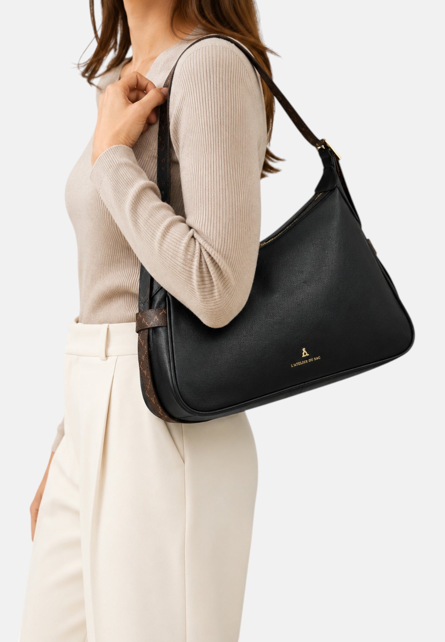 Borsa A Spalla Donna L'Atelier du Sac Hobo My Milady Karen