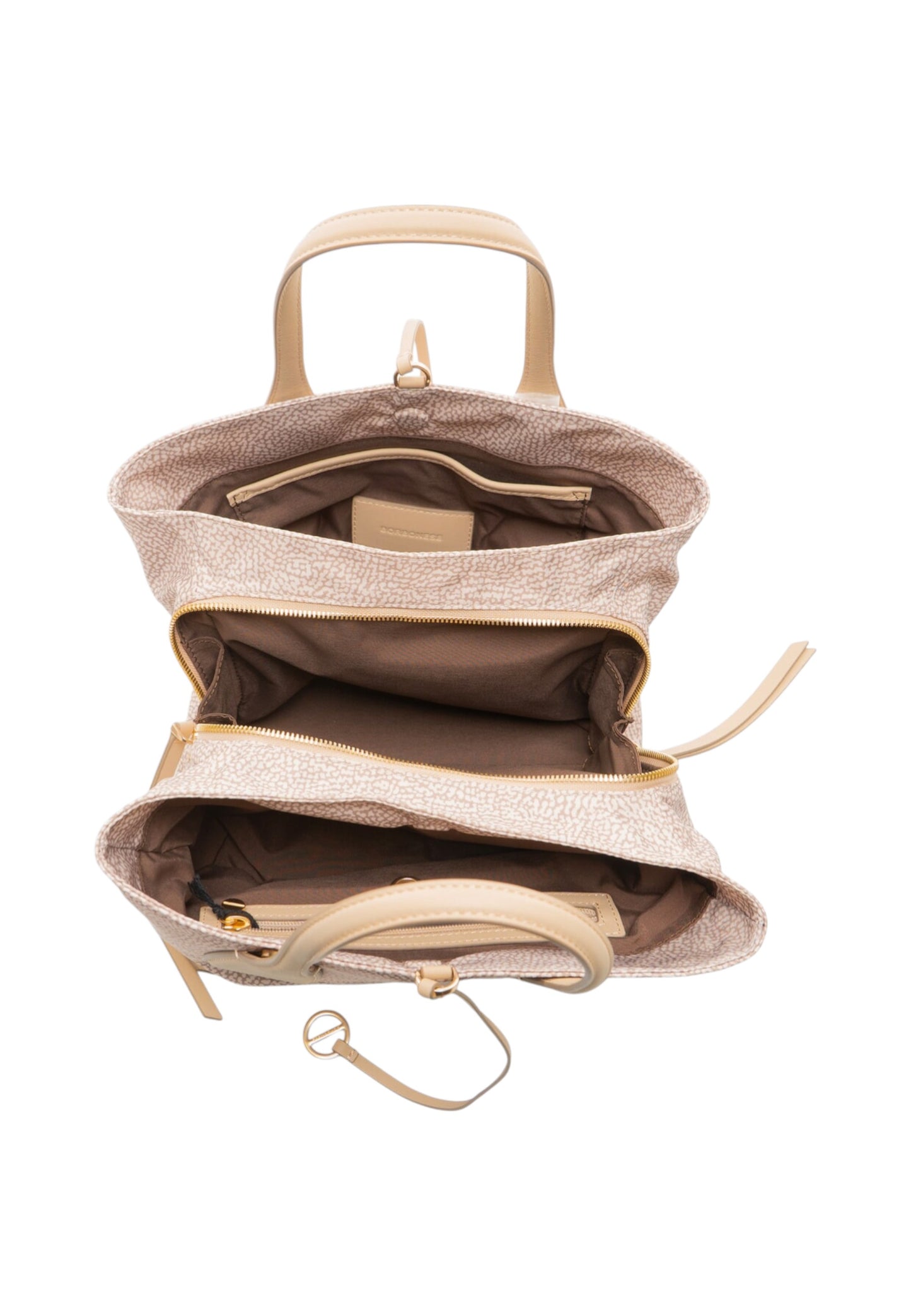 Borsa A Mano Donna Borbonese Bauletto Media Con Tracolla Vis-A-Vis 91010215AH1