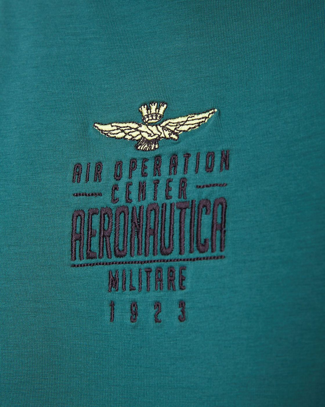 T-Shirt Manica Corta Uomo Aeronautica Militare Con Logo Ricamato  221TS1931J469