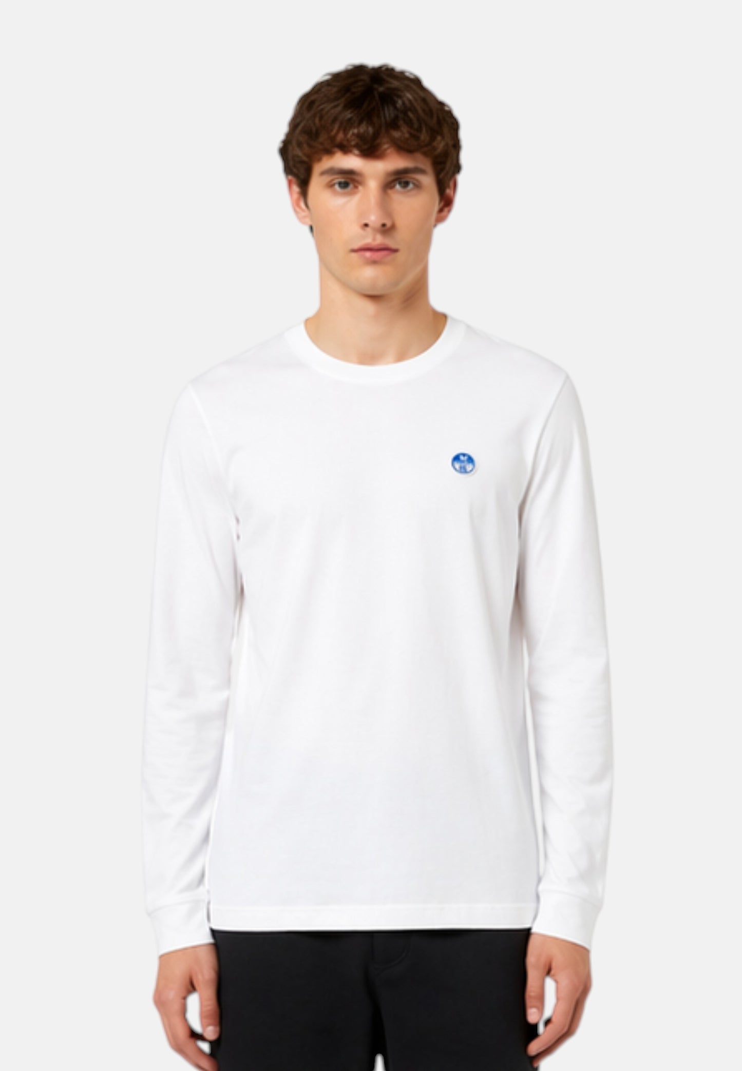 T-Shirt Manica lunga Uomo North Sails Logo Basic  692989