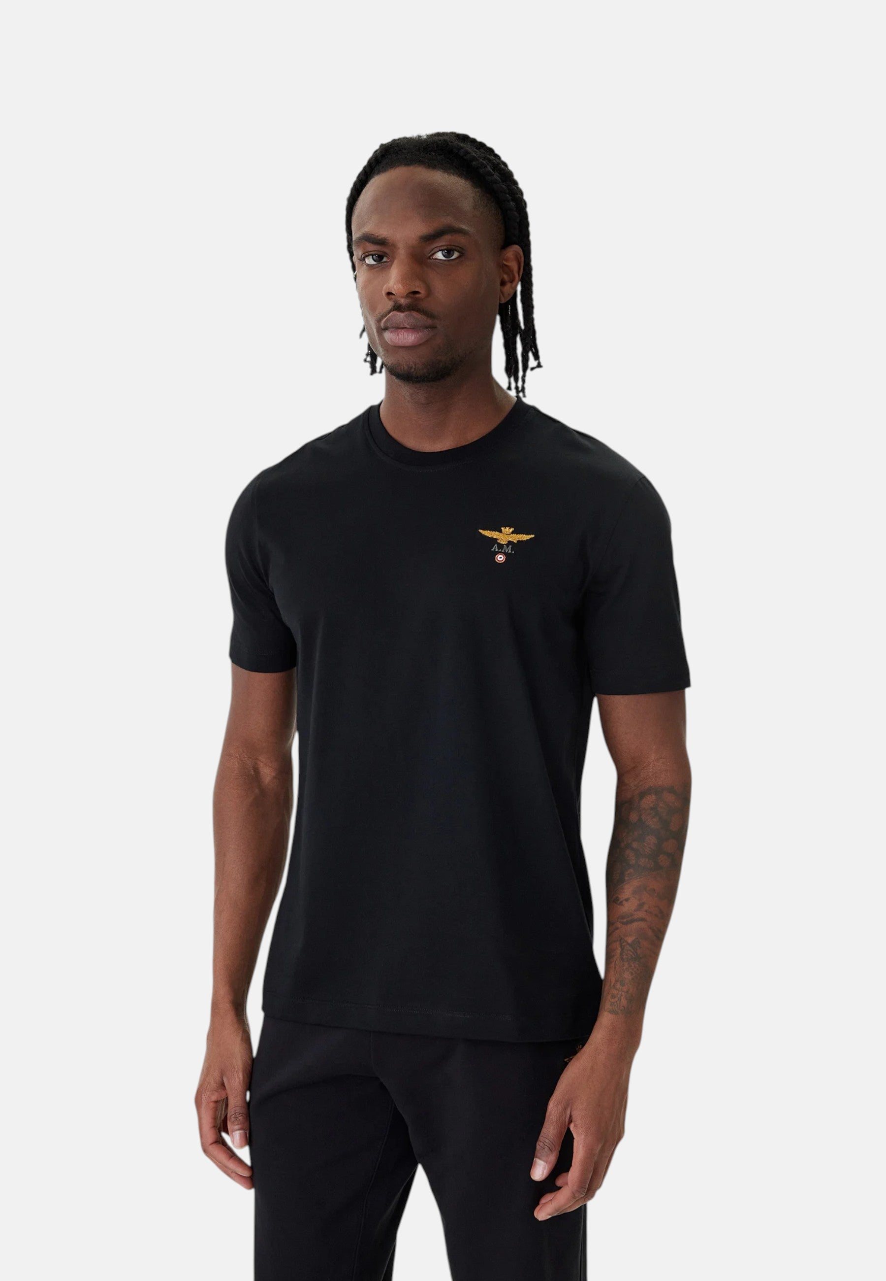 T-Shirt Manica Corta Uomo Aeronautica Militare Basic  261TS1580UJ00372